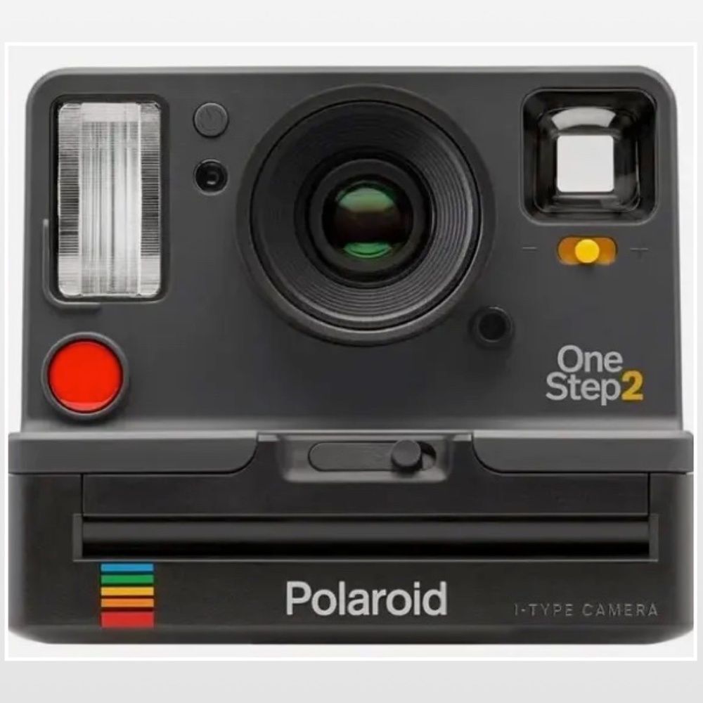 Polaroid Original Instant Camera OneStep 2 Viewfinder i-Type Black Working Photo
